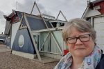 Therese outside Aldeburgh Lifeboat Station