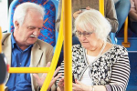 Older people on the bus